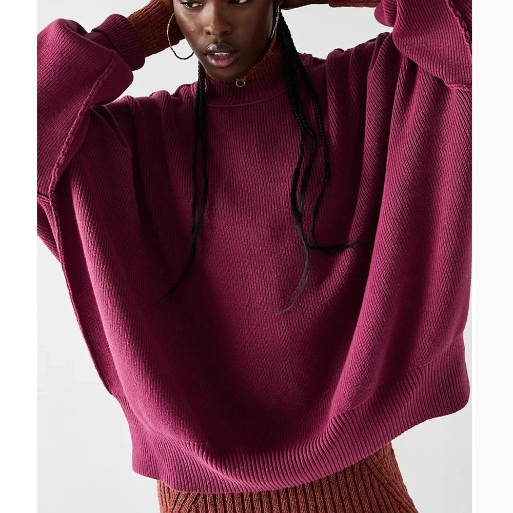 Free People Easy Street Tunic Small Purple